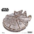 Ugears Mechanisches 3D-Puzzle aus Holz Star Wars Millennium Falcon